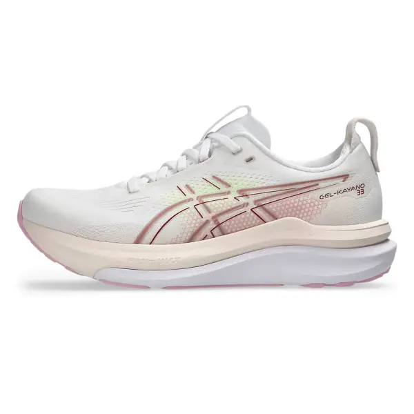 Asics dama GEL-Kayano 33 White Hazy Lilac