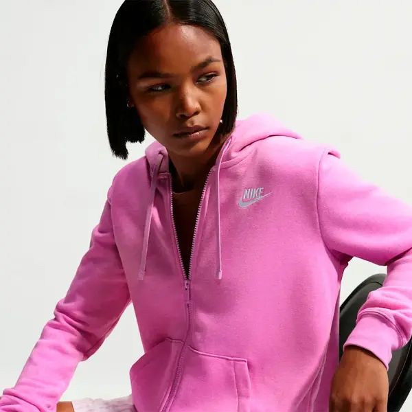 Casaca cortaviendo Dama Nike Sportswear Club Fleece
