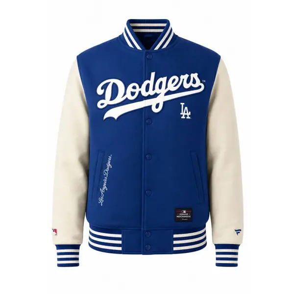 Casaca universitaria Varon Los Angeles Dodgers MLB