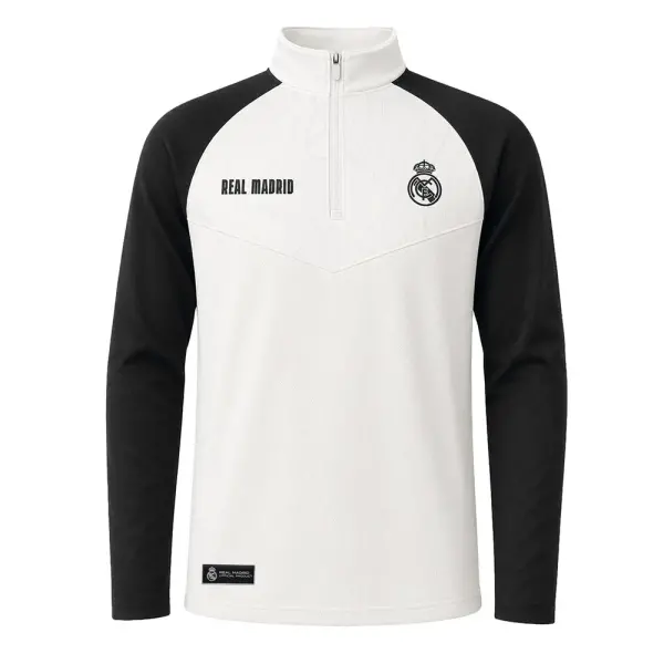 Chaqueta deportiva Varon 1/2- Zip Real Madrid