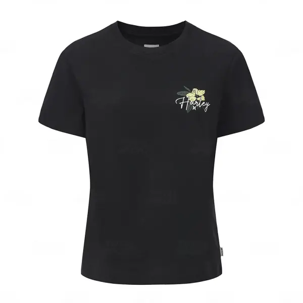 Polo casual Hurley Graphic BOTANIC SCRIPT SS Tee Premium