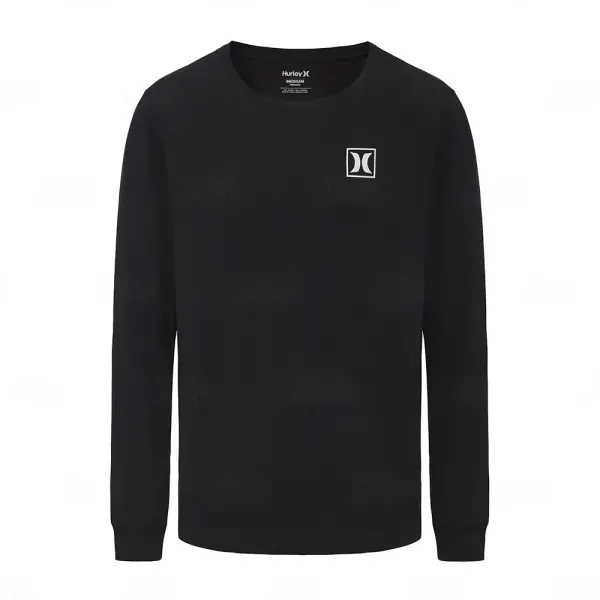Polo casual manga larga Hurley Fastlane Graphic
