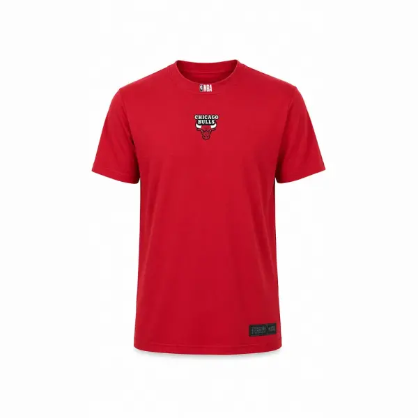 Polo casual Varon Chicago Bulls Logo Printed NBA
