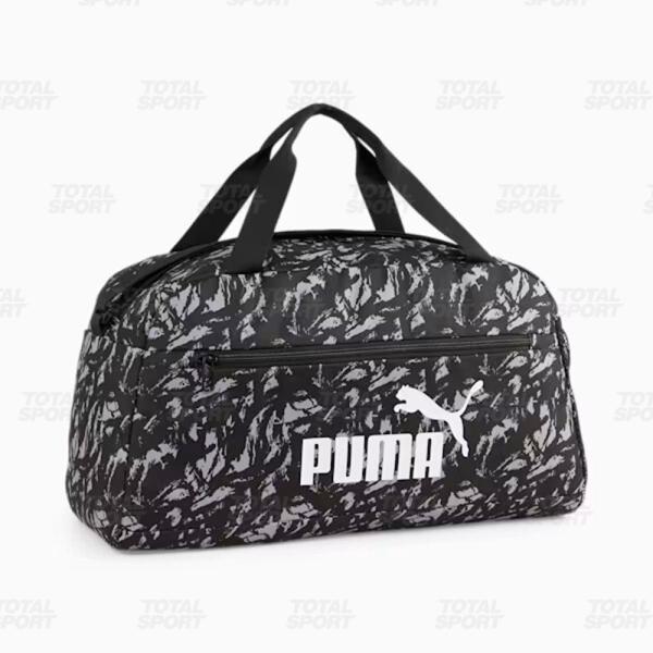Maletin Puma Phase Aop Sports Bag Grey Black - 079950-07