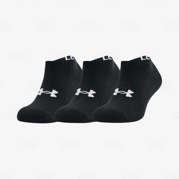 Medias Under Armour Core No Show (pack de 3) (1363241-001)