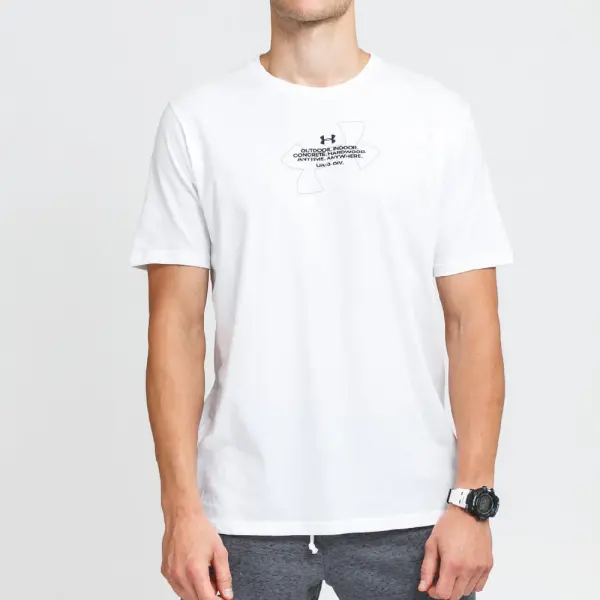 Polo Varon Under Armour Basketball Photo (1366579-100) (( CMMT ))