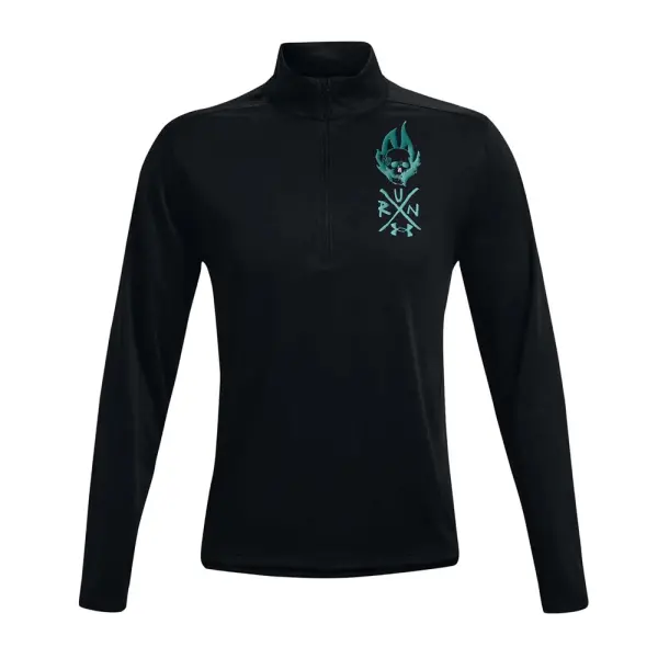 Chaqueta Varon 1/2- Zip Under Armour Destroy All Miles (1370333-001) (( CMMT ))