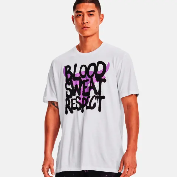 Polo Varon Under Armour Project Rock Payoff (1373745-100) (( CMMT ))