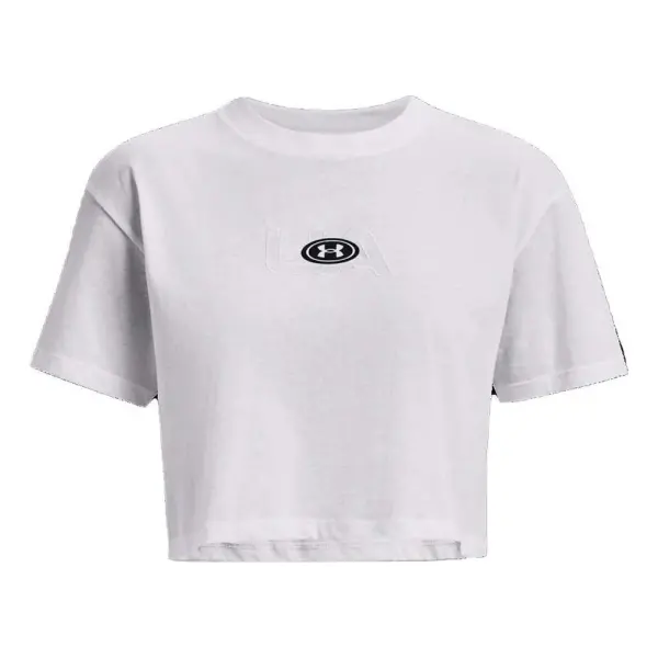 Polo Dama Under Armour Branded Logo Crop (1376751-100) (( CMMT ))