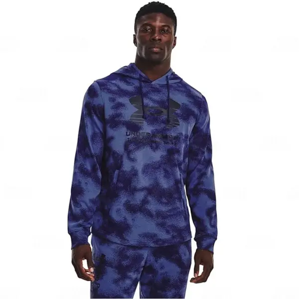 Hoodie Under Armour Rival Terry (capucha + bolsillo) (1377185-468)