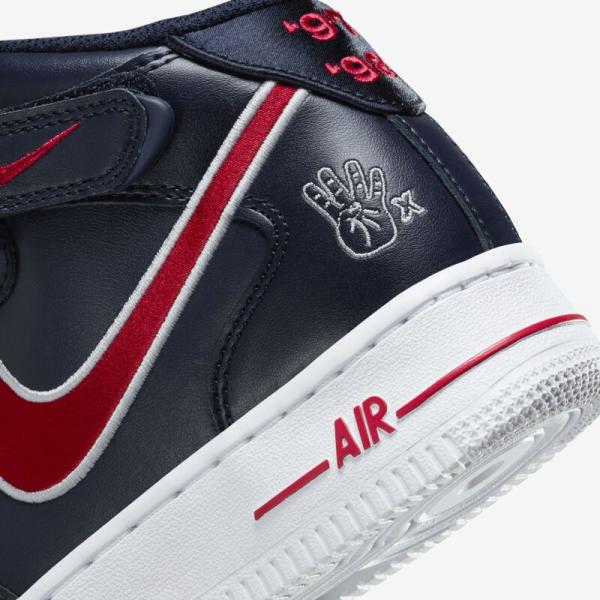 Nike Dama Air Force 1 Mid Houston Comets Four Peat - FJ0728-400
