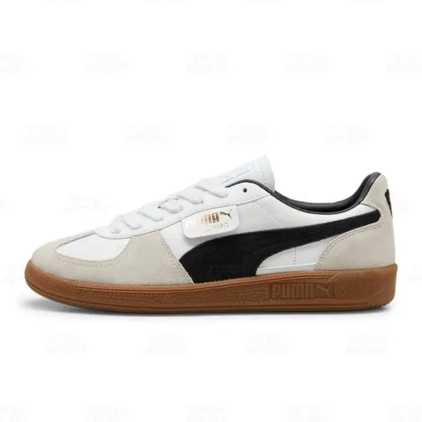Puma Varon Palermo Leather White Vapor Grey Gum 396464 01 - 396464-01