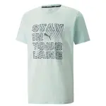 Polo Varon Puma Performance Running Graphic Recycled (521648-20) (( CMMT ))