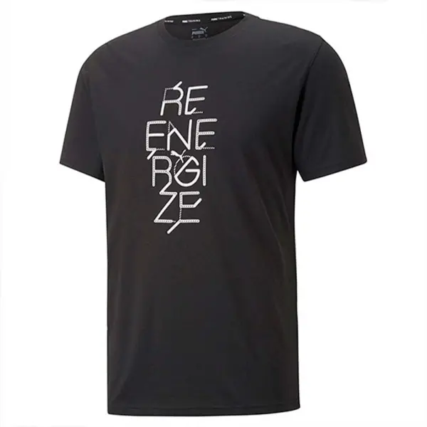 Polo Varon Puma Performance Slogan SS (522493-01) (( CMMT ))