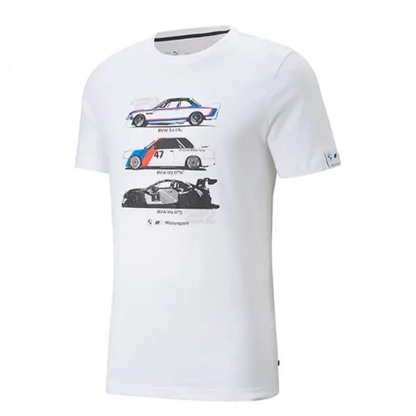 Polo Varon Puma BMW M Motorsport Graphic Tee (536241-02) (( CMMT )) MOTORSPORT