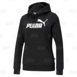 Hoodie Dama Sw Puma Ess Logo Capucha Bolsillo - 586788-01