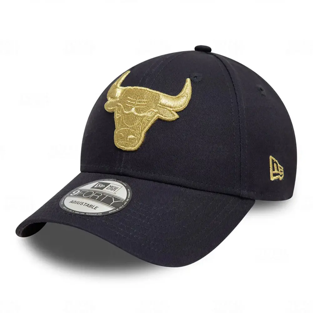 Gorro Varon New Era Chicago Bulls NBA Metallic Navy (60595196)