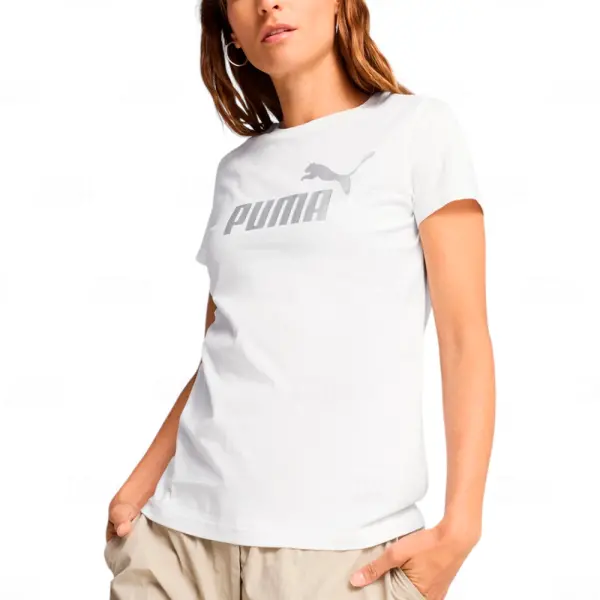 Polo Dama Puma essentials metallic no. 1 Logo (631536-87)