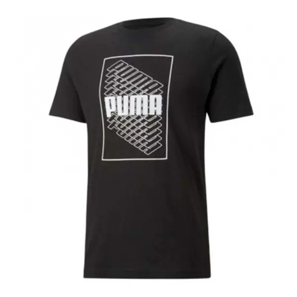 Polo Varon Puma Wording Graphic (671744-01) (( CMMT ))
