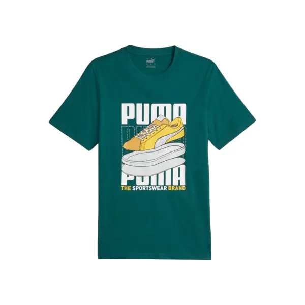 Polo Varon Puma Graphics Sneaker Tee (677186-43) (( CMMT ))