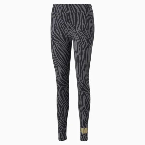 Pantaloneta Dama Puma Training Mujer ESS+ Tiger AOP (848427-01) (( CMMT ))