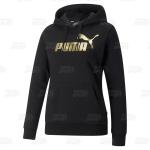 Hoddie Dama Sw Puma Ess Metallic - 849958-01