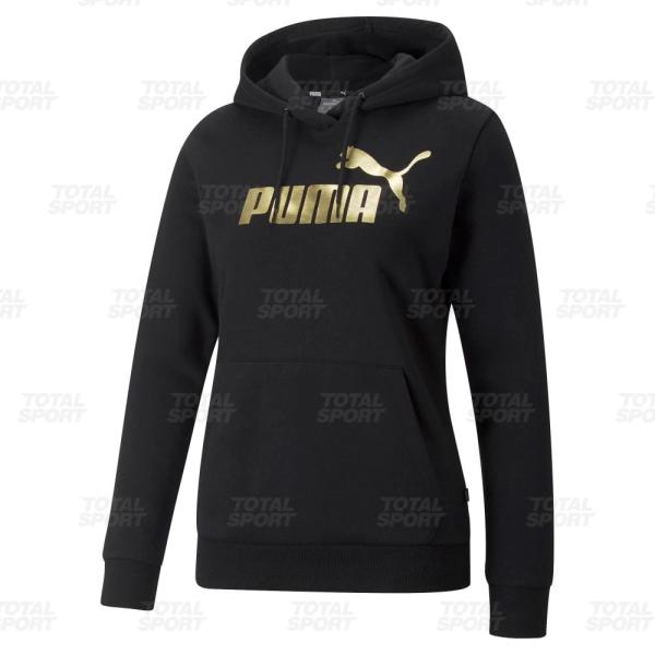 Hoddie Dama Sw Puma Ess Metallic - 849958-01