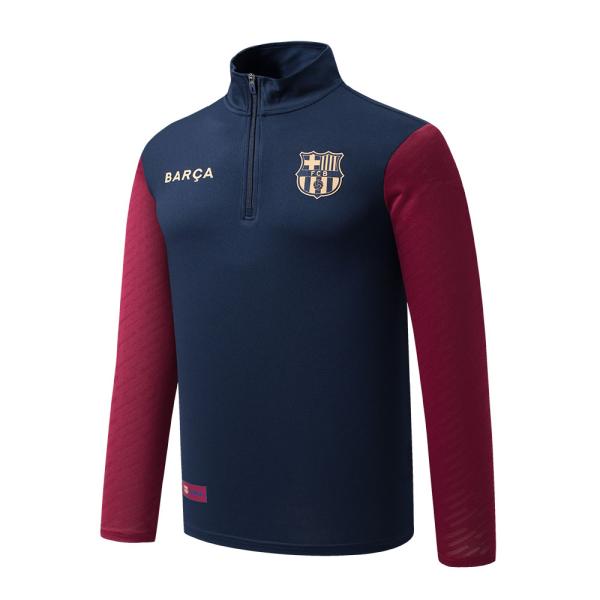 Chaqueta Varon 1 2 Zip Fu Fc Barcelona Fexpro Bcnls525101 Nv1 - BCNLS525101-NV1
