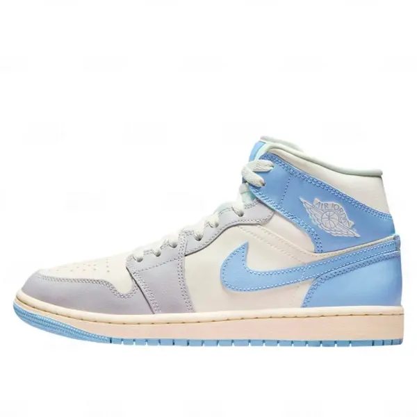 Jordan 1 Mid Dama Psychic Blue Sail Coconut Milk (BQ6472-402)