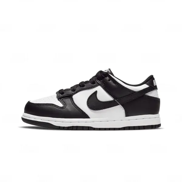 Niños Nike Dunk Low Retro White Black Panda (PS) (CW1588-100) UNICO PAR