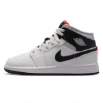 Juvenil Jordan 1 Mid Summit White Infrared Black (GS) (DQ8423-109)