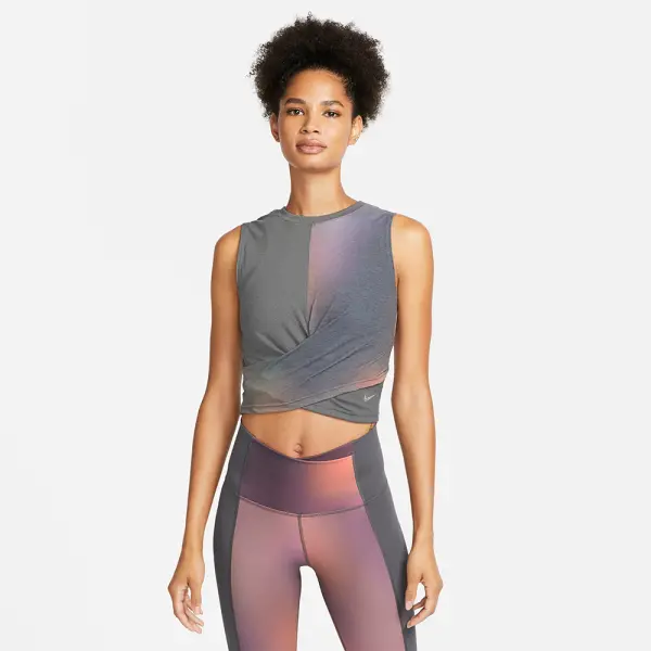 Bvd Dama Nike Yoga Dri Fit Printed 2 - DR0377-068