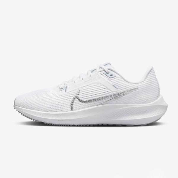 Nike Dama Pegasus 40 White Metallic Silver - DV3854-101