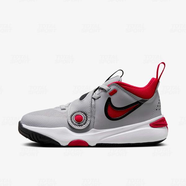 Ninos Nike Team Hustle D 11 Cement Grey Black White - DV8994-006