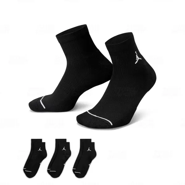 Medias Jordan Everyday Ankle Tobilleras 3 Pares - DX9655-010