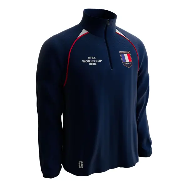 Chaqueta Varon 1/2 half zip Francia Copa Mundial de la FIFA 26™ (FIFLS52610010-NV1)