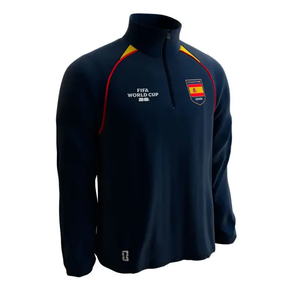 Chaqueta Varon 1/2 half zip España Copa Mundial de la FIFA 26™ (FIFLS52610010-NV3)