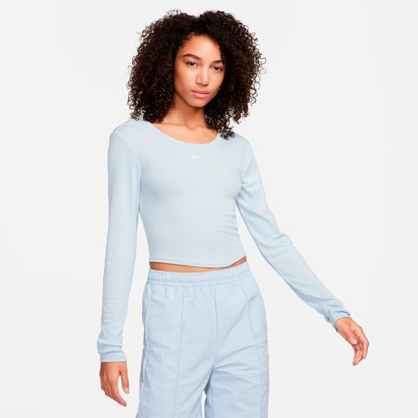 Polo Dama Sw Nike Nsw Knit Ribbed 2 - FN3661-440