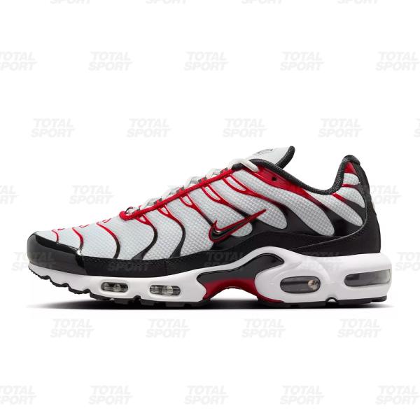 Nike Varon Air Max Plus Pure Platinum Black University Red - FN6949-002