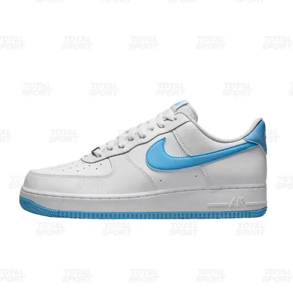 Nike Varon Air Force 1 Low 07 White Aquarius Blue - FQ4296-100