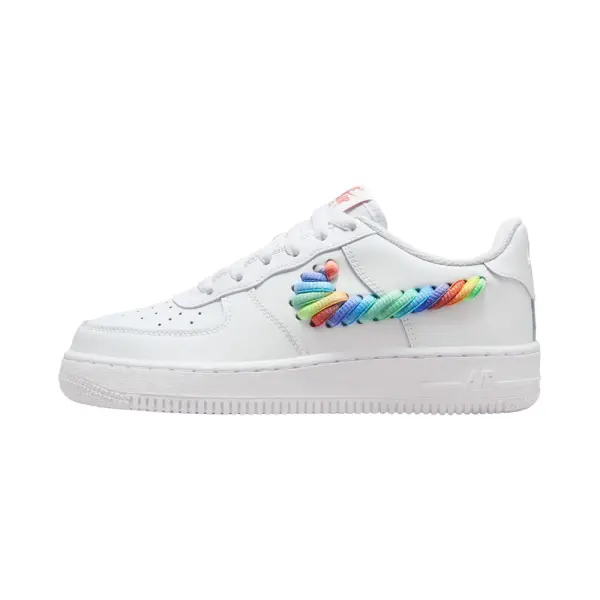 Juvenil Nike Air Force 1 Low Gs Rainbow - FQ4948-100