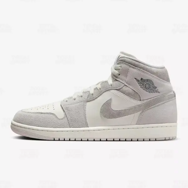 Jordan 1 Mid Varon Se Neutral Grey Sail - FQ7720-002