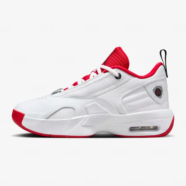 Juvenil Jordan Max Aura 6 White Black Gym Red Gs - FQ8297-106