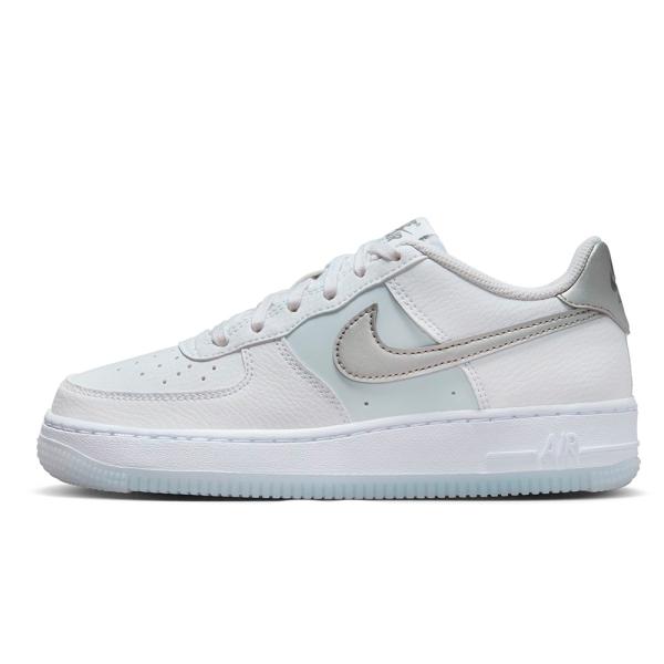 Juvenil Nike Air Force 1 Low White Football Grey - FV3981-100