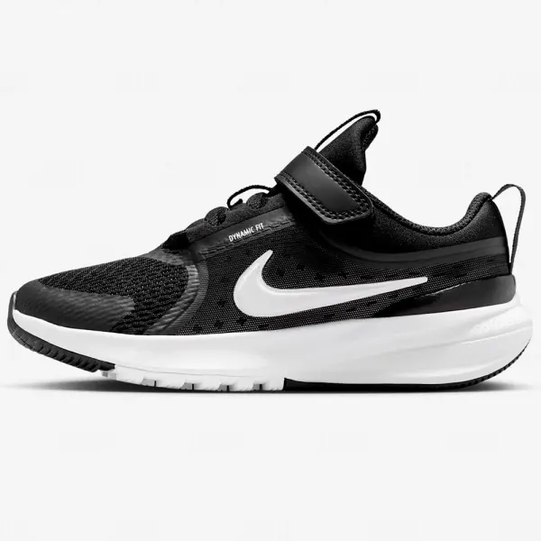 Niños Nike Star Runner 5 Black White Summit White (HF7005-002)