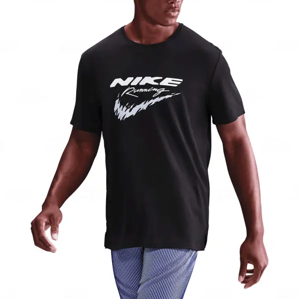 Polo Varon Nike Dri-FIT UV Run Energy MilerTop (HV2135-010)