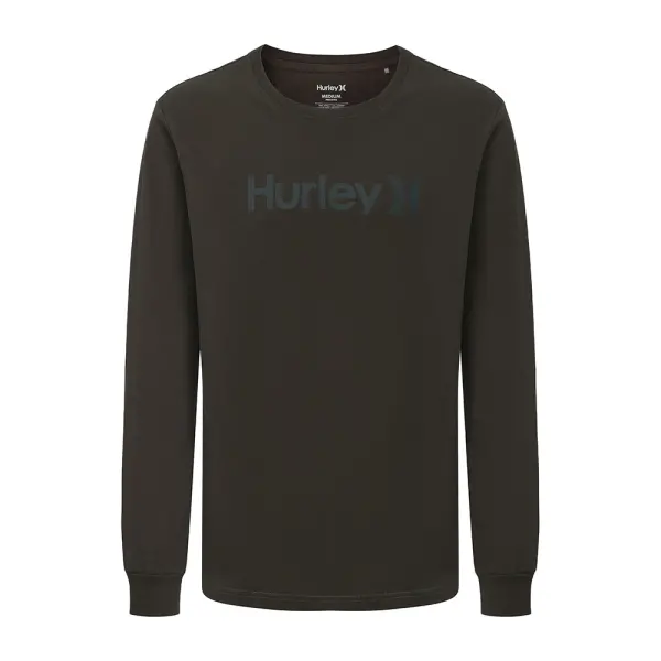 Polo manga larga Varon Hurley Basic Logo (HZ243T05301-T303)