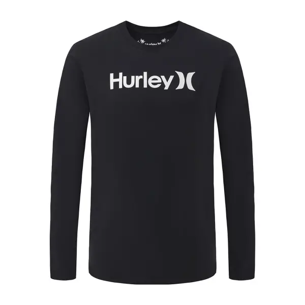 Polo manga larga Varon Hurley UPF (HZ243T05563-001)