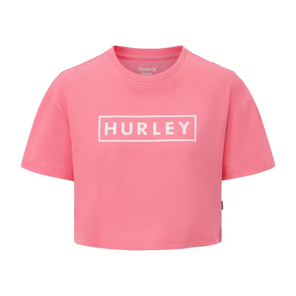 Polo Dama Crop Hurley BOX LOGO (HZ261T60013-971)