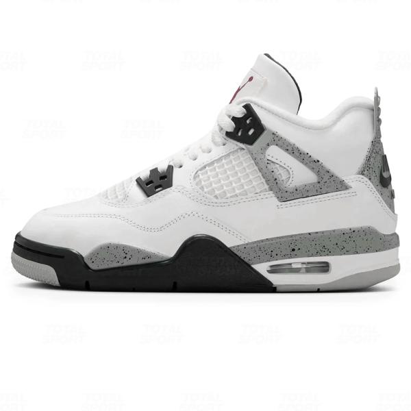 Juvenil Jordan 4 Retro White Cement (2025) (GS) (IB4171-100)